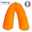 Coussin d'allaitement Noenza + Housse Idy Orange