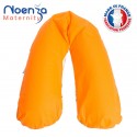 Coussin d'allaitement Noenza + Housse Yoni Orange