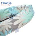 Coussin d'allaitement Noenza + Housse AYA Beige Multicolor 100% COTON OEKOTEX