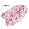 Coussin d'allaitement Noenza Maternity + Housse Léa Chouettes