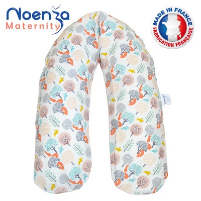 Coussin d'allaitement NOENZA + housse Liv 100% COTON OEKOTEX